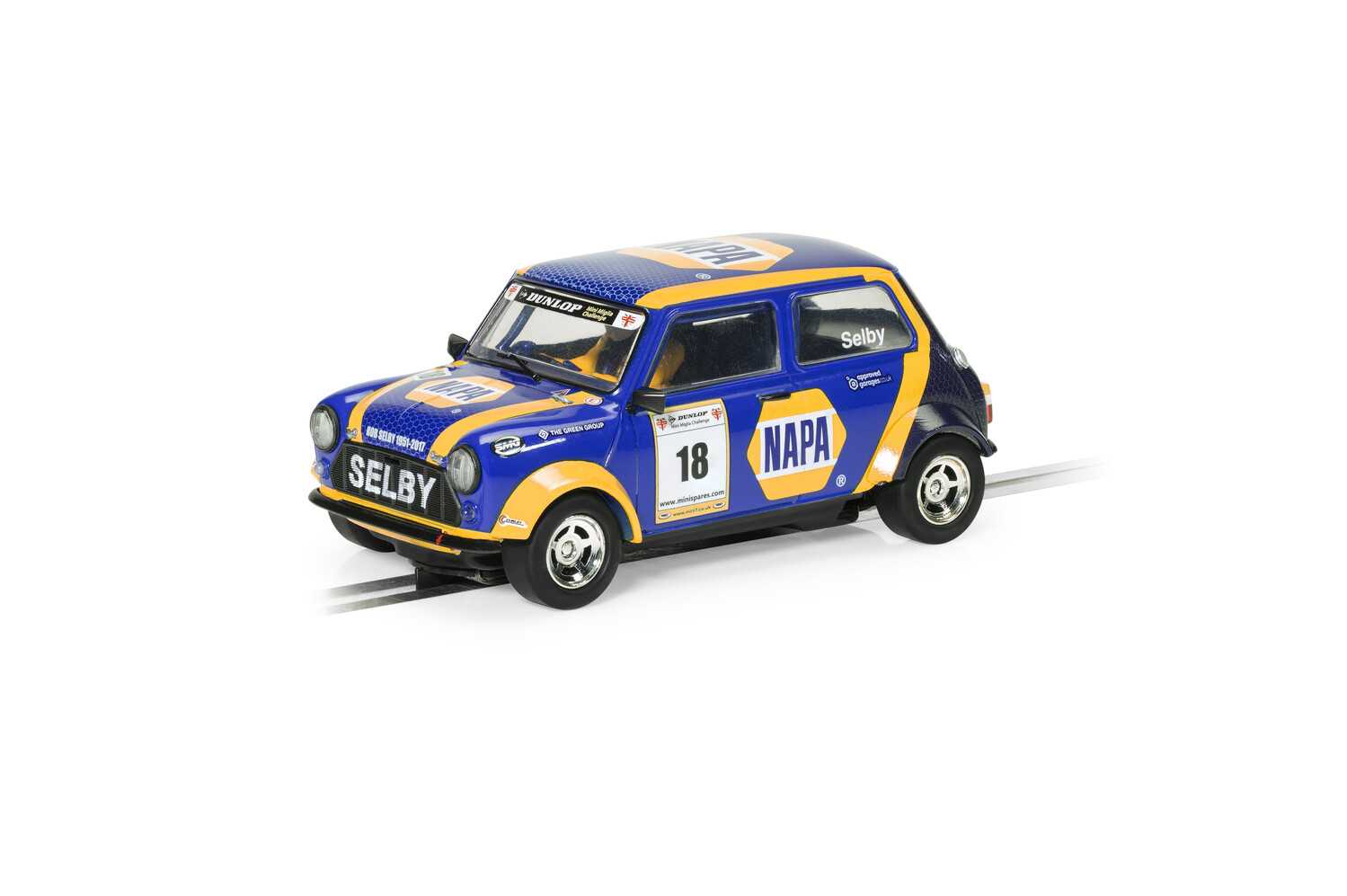 Autíčko Touring SCALEXTRIC C4414 - Mini Miglia - NAPA - Lewis Selby 2021 (1:32)
