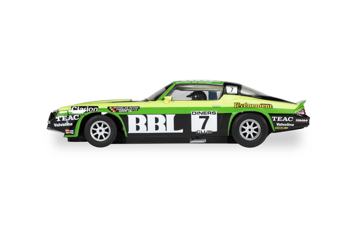 Autíčko Touring SCALEXTRIC C4358 - Chevrolet Camaro Z28 - SPA 24HRS 1981 (1:32)