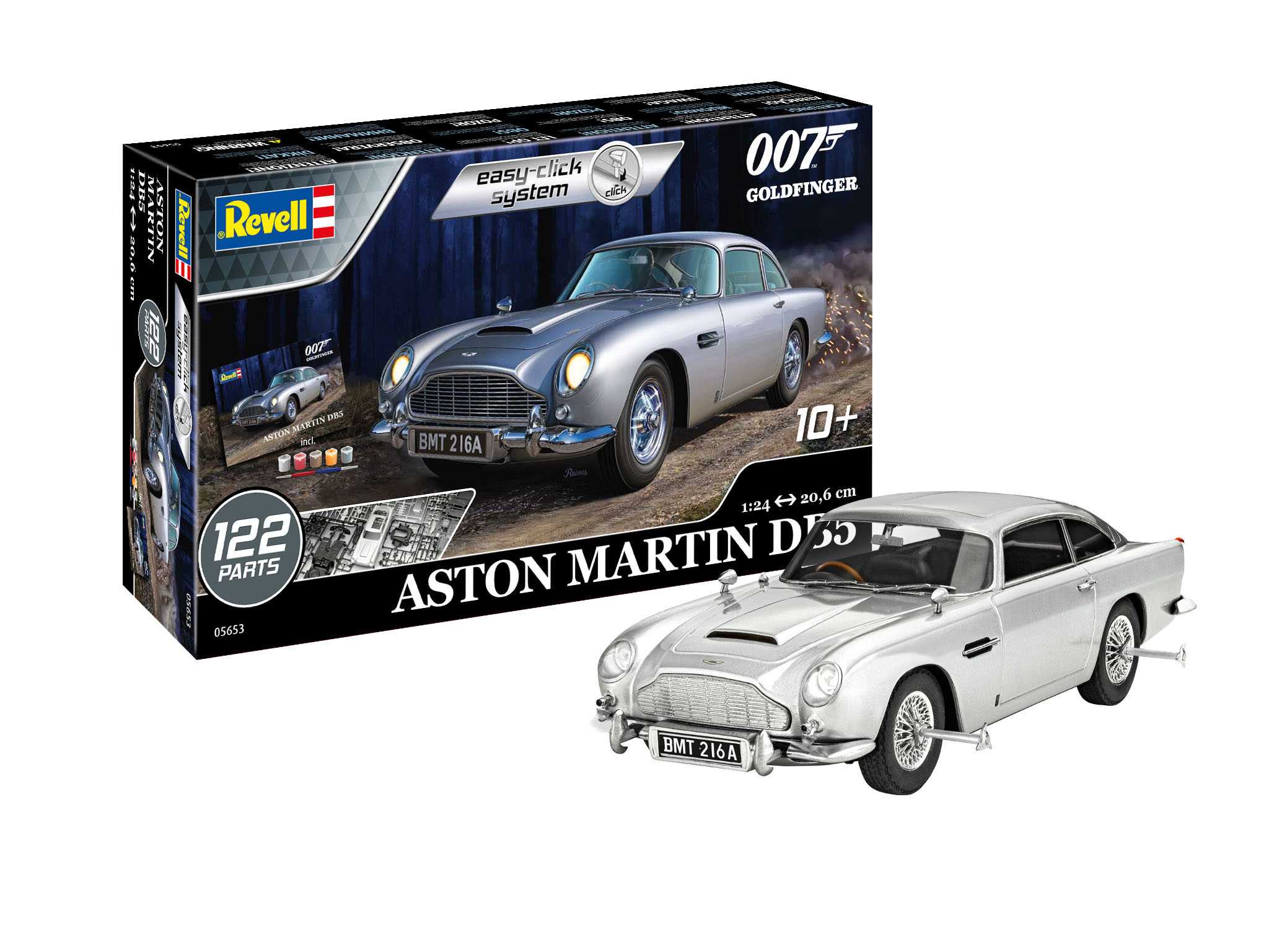 EasyClick ModelSet James Bond 05653 - "Goldfinger" Aston Martin DB5 (1:24)