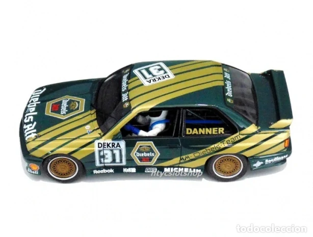 Model SLOTWINGS auta na autodráhu BMW M3 DTM 1991, DTM 1991 Christian Danner