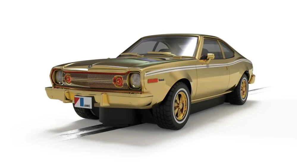 Autíčko Film & TV SCALEXTRIC C4551A - James Bond - AMC Hornet - The Man With The Golden Gun - Gold Anniversary Edition (1:32)