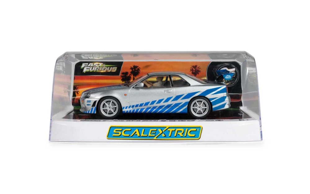 SCALEXTRIC C4674 - Nissan R34 Skyline - 2Fast 2Furious (1:32)