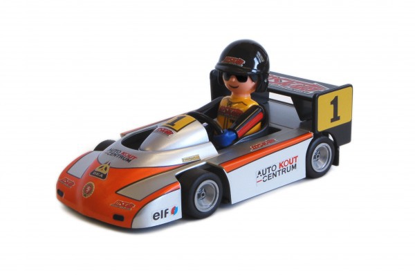 Základní set autodráha ITES - model SRC 2x auta IGZ Igráček 1:18 , délka 4,2m