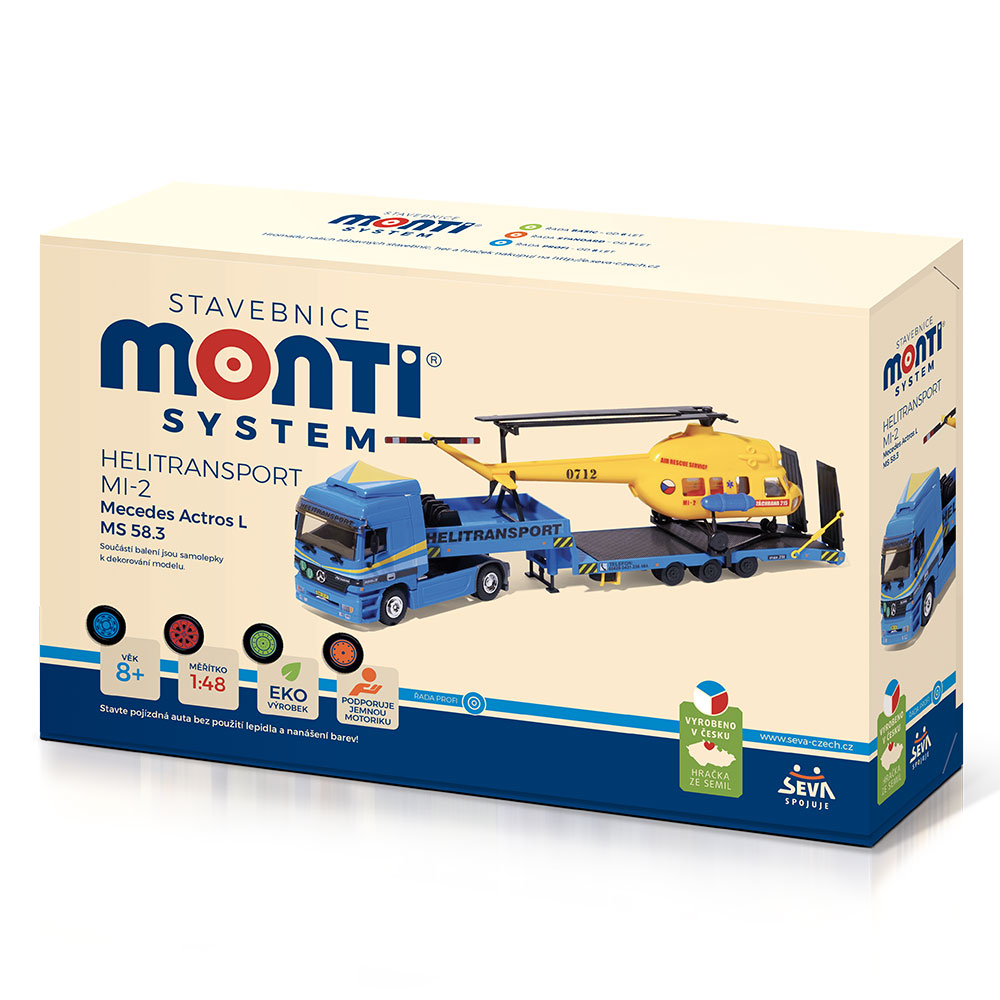  Monti system 58.3 Helitransport MI-2 Mercedes Actros L