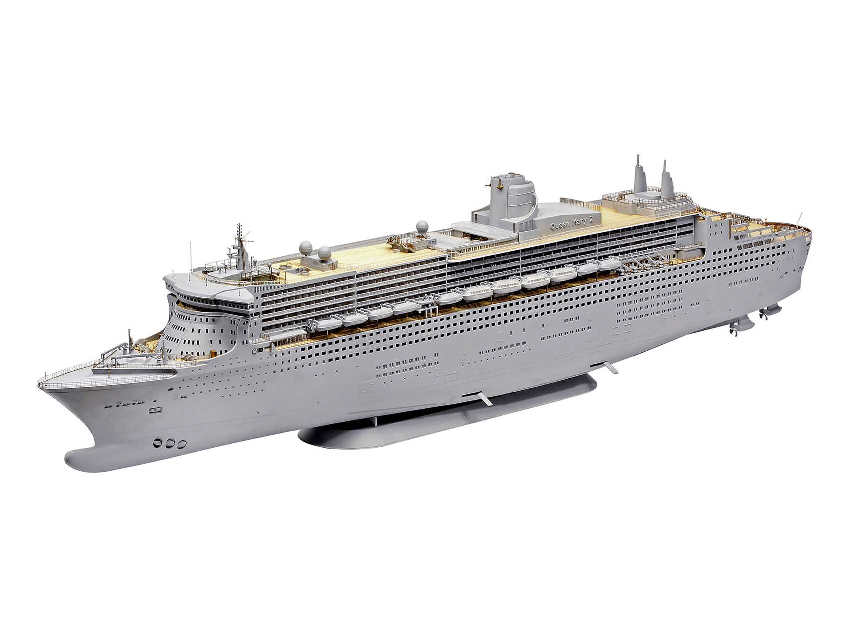 Plastic ModelKit loď Limited Edition 05199 - Queen Mary 2 (Platinum Edition) (1:400)
