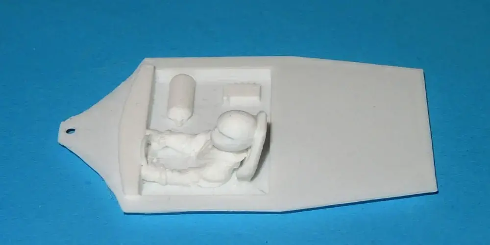 3D tiskový kokpit do autíčka Porsche turbo