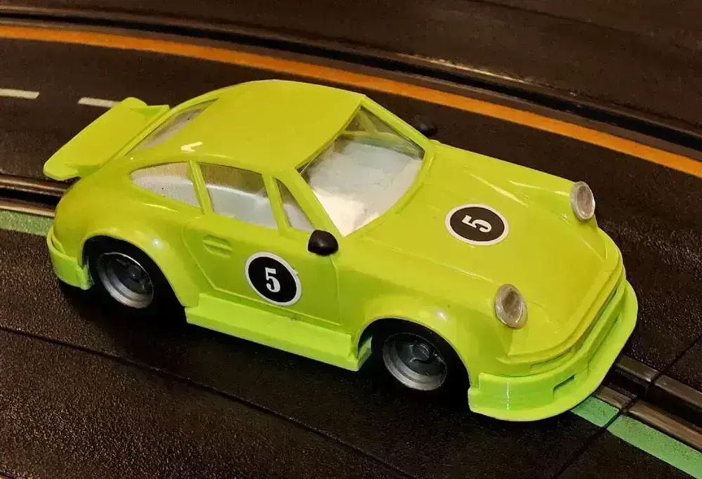 3D tiskový podvozek na autíčka Ites Porsche turbo 911