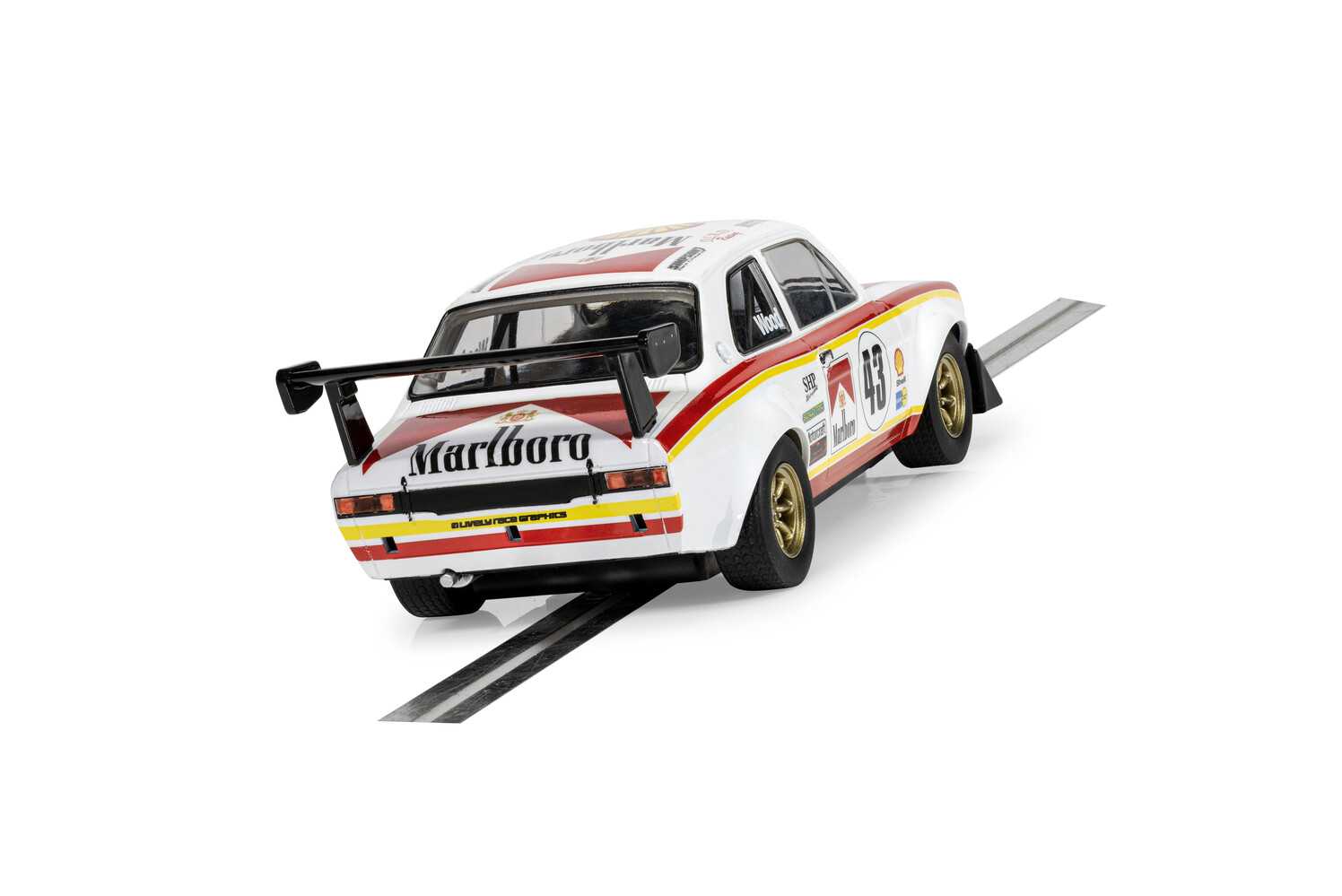 Autíčko Touring SCALEXTRIC C4421 - Ford Escort MK1 RSR - Lea Wood (1:32)