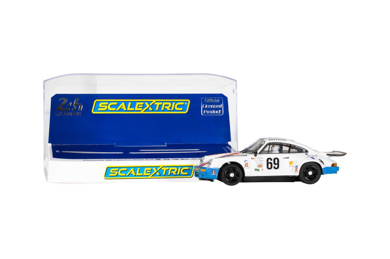 Autíčko GT SCALEXTRIC C4351 - Porsche 911 Carrera RSR 3.0 - 6th LeMans 1975 (1:32)