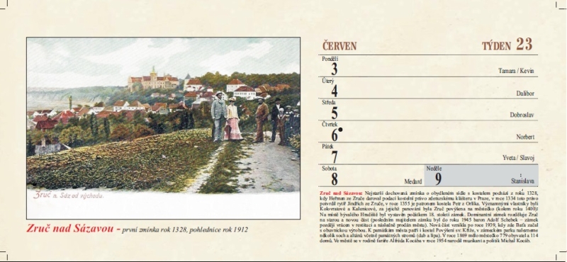 kalendář Posázaví 2026