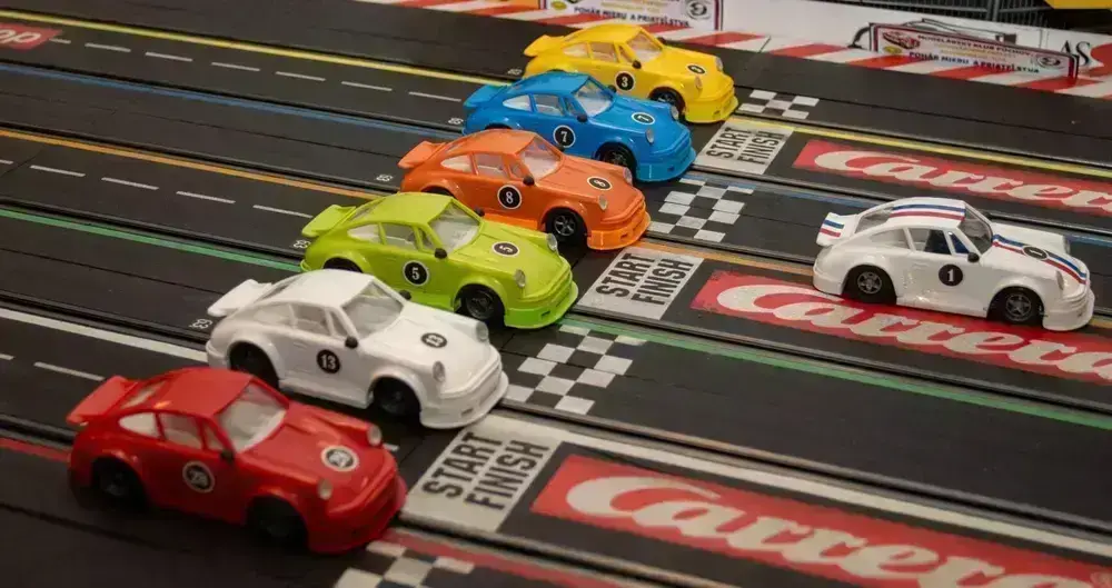 3D tiskový podvozek na autíčka Ites Porsche turbo 911