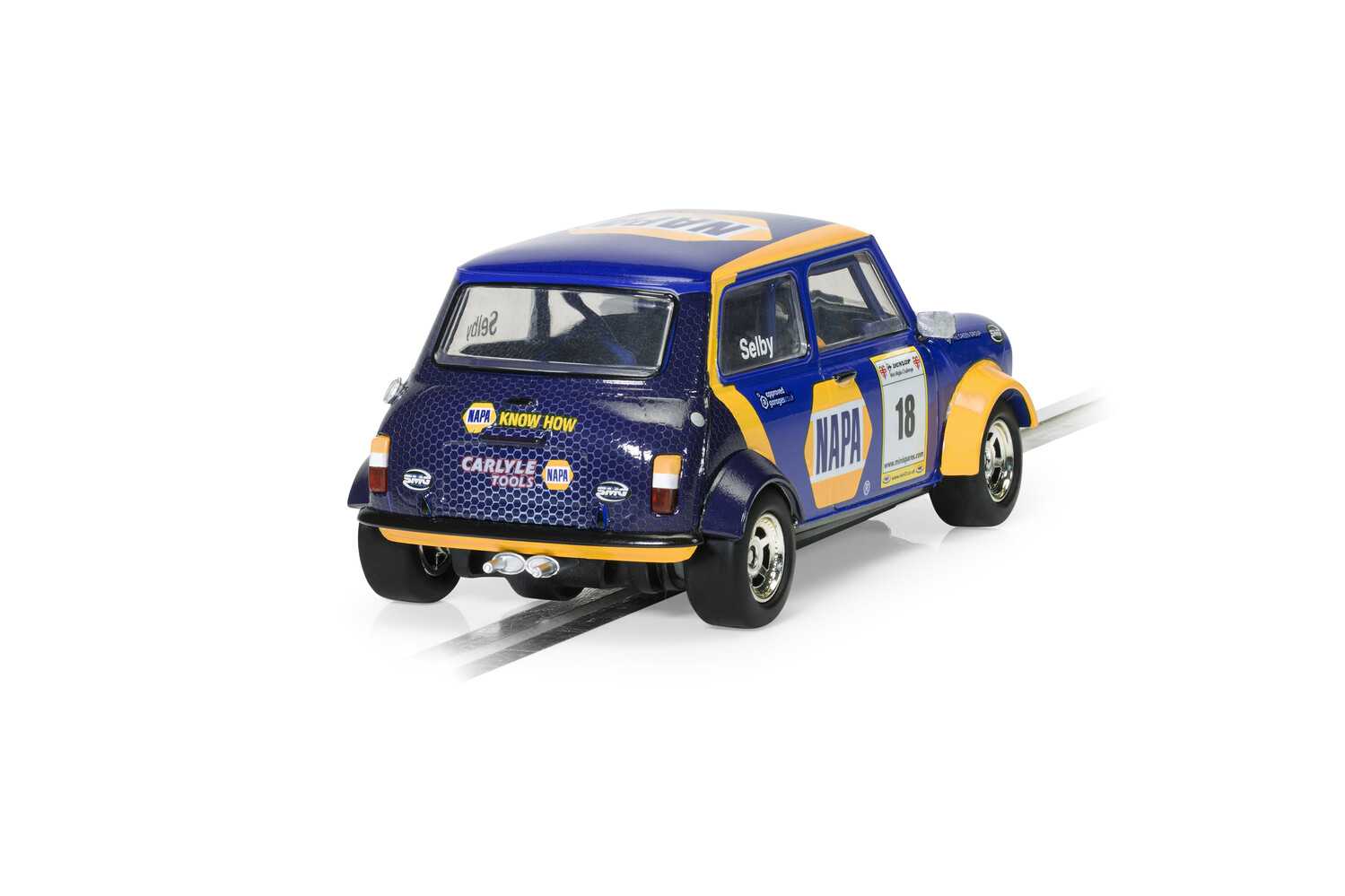 Autíčko Touring SCALEXTRIC C4414 - Mini Miglia - NAPA - Lewis Selby 2021 (1:32)