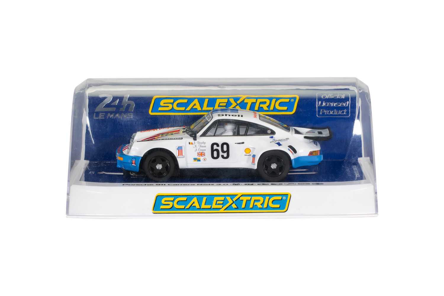 Autíčko GT SCALEXTRIC C4351 - Porsche 911 Carrera RSR 3.0 - 6th LeMans 1975 (1:32)