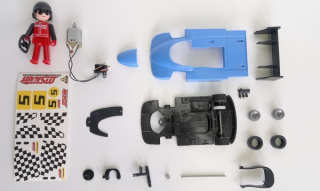 KIT Superkart, zelená - stavebnice