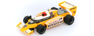 Renault RE-20 Turbo - Starovní čílo 16 - Za volantem vozu René Arnoux