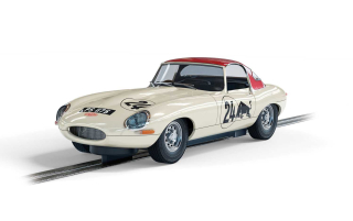 Scalextric Jaguar E-Type - Goodwood Revival - Adrian Newey (1:32)