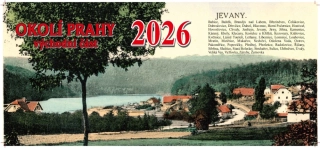 kalendář okolí Prahy - východní část 2026