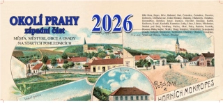 kalendář okolí Prahy - západní část 2026