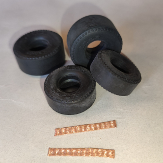 Náhradní pneu formule Ites, Gonio + náhradní kartáčky