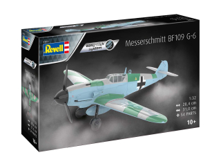 EasyClick ModelSet letadlo 63653 - Messerschmitt Bf109G-6 (1:32)