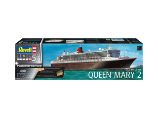 Plastic ModelKit loď Limited Edition 05199 - Queen Mary 2 (Platinum Edition) (1:400)