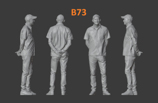 Figurka, postavička diváka B73