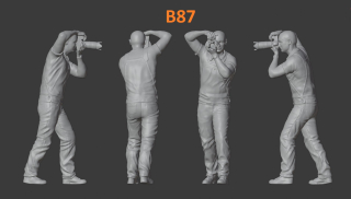 Figurka, postavička fotografa B87