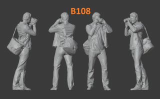 Figurka, postavička fotografa B108