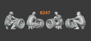 Figurka, postavička mechanika B247