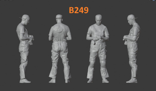 Figurka, postavička mechanika B249