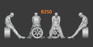 Figurka, postavička mechanika B250