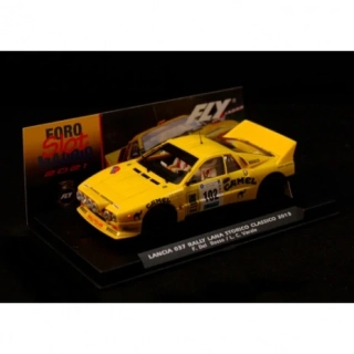 Model Fly auta na autodráhu Lancia 037 Camel rally