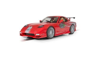 Autíčko Film & TV SCALEXTRIC C4592 - The Fast And The Furious - Mazda RX7 - Dom Turetto (1:32)