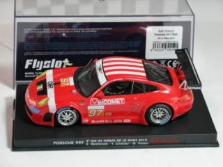 Model Fly auta na autodráhu PORSCHE 997 Le Mans 2010