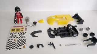 KIT Superkart, žlutá - stavebnice