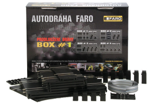 Rozšiřující BOX - č.1 - Pro osmičku s nadjezdem - pro autodráhu ITES, FARO, GONIO, EUROPACUP
