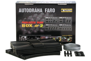 Rozšiřující BOX - č.2 - Pro okruh s křížením drah - pro autodráhu ITES, FARO, GONIO, EUROPACUP
