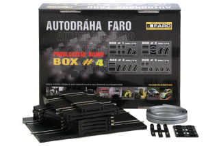 Rozšiřující BOX - č.4 - Pro okruh s malými šikanami - pro autodráhu ITES, FARO, GONIO, EUROPACUP